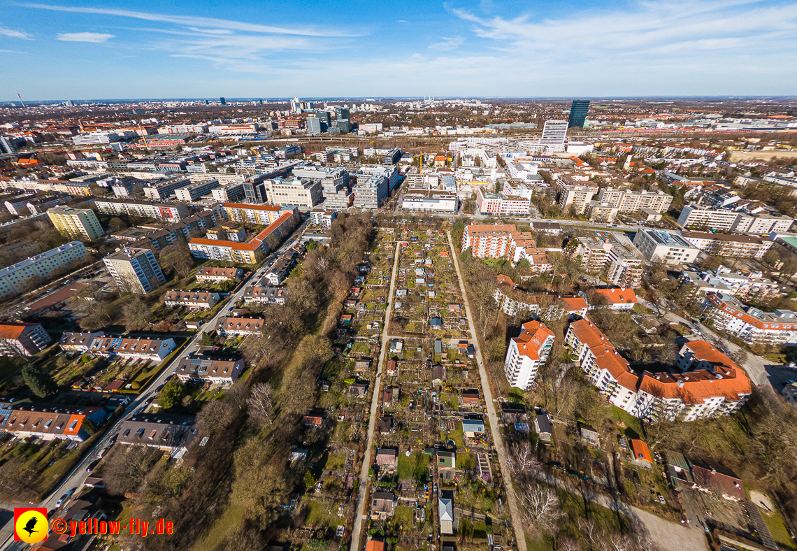 20.02.2023 - der Hachinger Bach zwischen Berg am Laim und Neuperlach